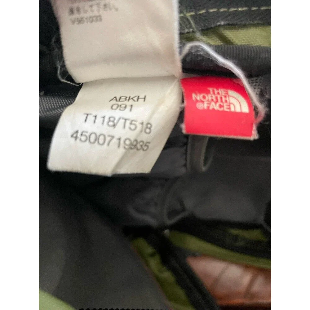 Vintage The North Face Recon Backpack Olive Mesh Daypack ABKH 30 L Y2K Outdoor